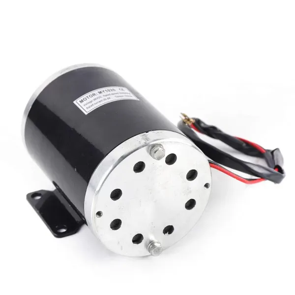 Elektrische borstelmotor voor elektrische fiets Elektrische scooter 3000 RPM MY1020 - Omkeerbare permanente magneetmotor - 12 gauge kabel