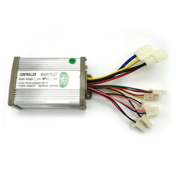 36V DC 800W elektrische borstelmotor ombouwset voor Gokart E-bike met voetpedaal en controller