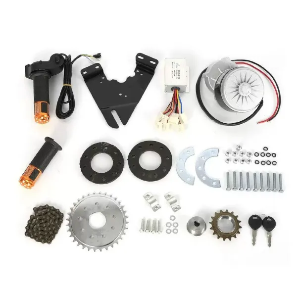 24V 350W ombouwset voor elektrische fietsen, ombouwset voor achterwiel, elektrische motorcontroller