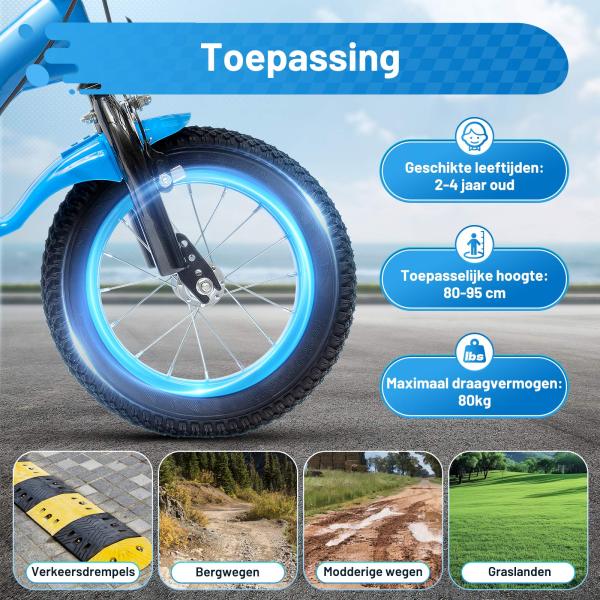12 inch kinderfiets fiets van koolstofstaallegering met rem en zijwieltjes voor peuterjongen en meisje 12 inch kinderfiets fiets van koolstofstaallegering met rem en zijwieltjes voor peuterjongen en meisje