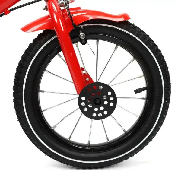 14 inch kinderfiets voor jongens & meisjes - Antislip stalen balansstabilisatoren - Rood 14 inch kinderfiets voor jongens & meisjes - Antislip stalen balansstabilisatoren - Rood