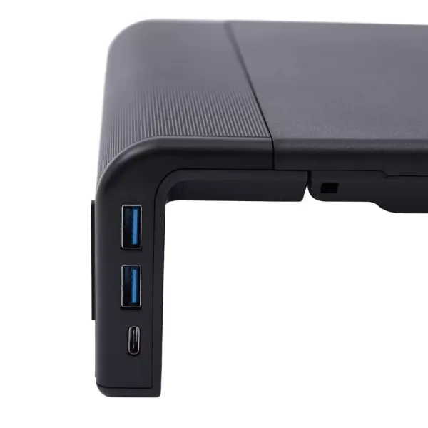 Stalen monitorstandaard - computerstandaard - ondersteuning voor gegevensoverdracht tot met micro B naar USB 3.0 datakabel Stalen monitorstandaard - computerstandaard - ondersteuning voor gegevensoverdracht tot met micro B naar USB 3.0 datakabel