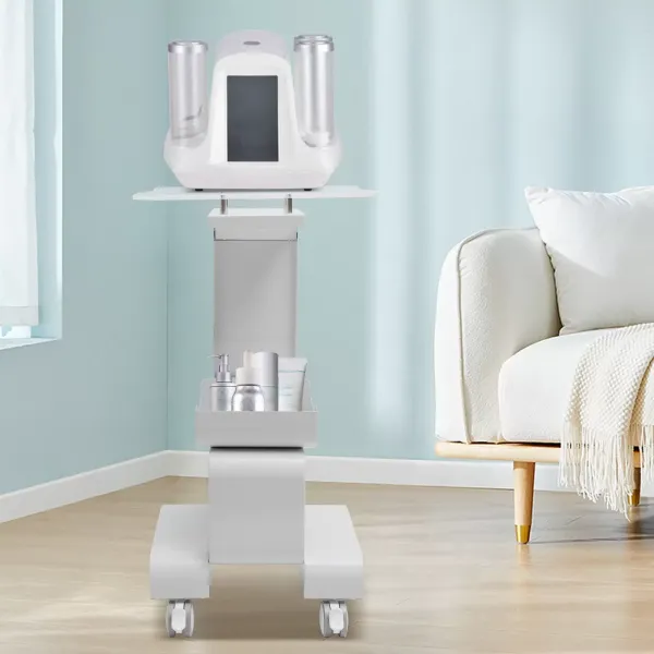 Schoonheidssalon trolley met opbergmand Schoonheidssalon trolley met opbergmand