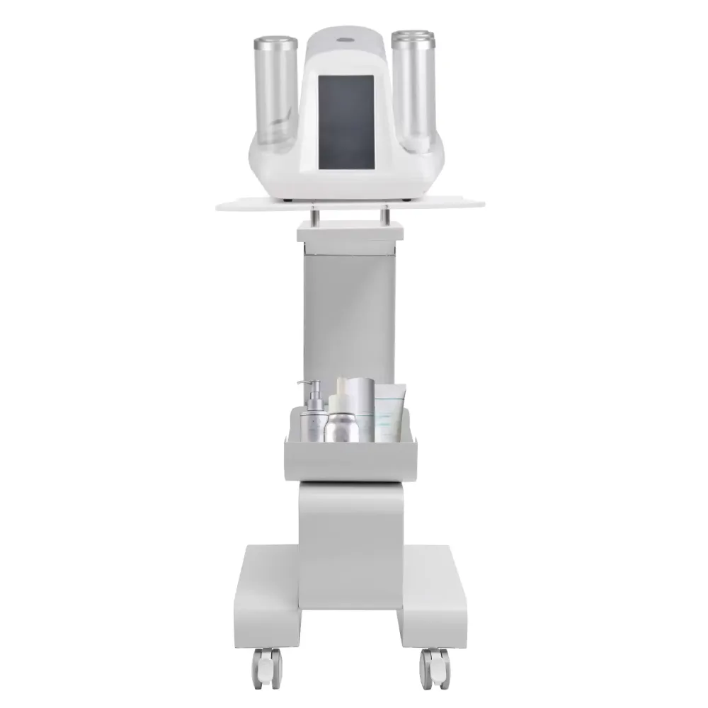 Schoonheidssalon trolley met opbergmand Schoonheidssalon trolley met opbergmand