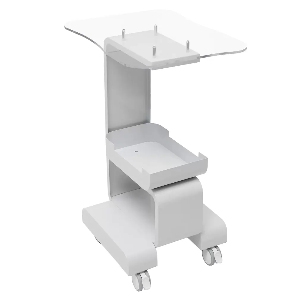 Schoonheidssalon trolley met opbergmand Schoonheidssalon trolley met opbergmand