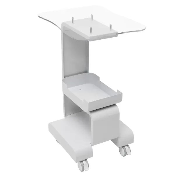 Schoonheidssalon trolley met opbergmand Schoonheidssalon trolley met opbergmand