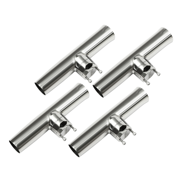 4 stuks aan de muur gemonteerde hengelhouder, hengelhouder, op rails gemonteerde hengelhouder