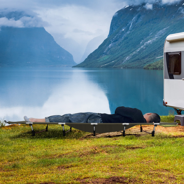 Opvouwbaar tentbedje, draagbaar slaapbedje, opvouwbaar campingbedje
