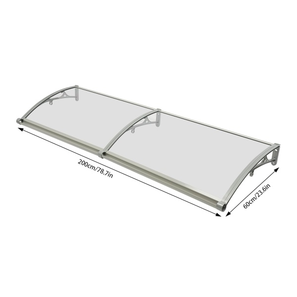 Voordeur Arch Rainshed, Arch Rainshed, Arch Rainshed voor buiten, zonwering