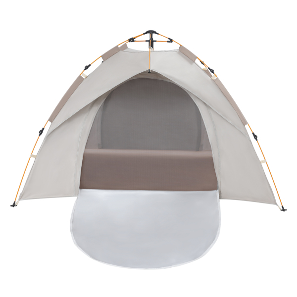 Tent met gaasramen, direct opklapbare tent, familiekampeertent voor familiekamperen, reizen, vissen
