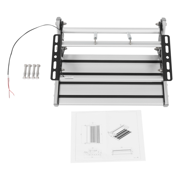 Opvouwbare RV-trede, RV Camper-trede, handmatige RV-trede met LED-licht voor campers, campers, caravans