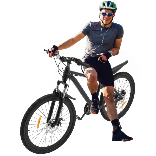26in Mountain Hardtail Mountain Bike, Volwassen Fiets, Mountain Bike voor Entertainment of Oefening