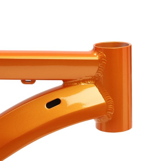 26 inch fietsframe, mountainbikeframe, licht - aluminium frame en vork met vaste versnelling