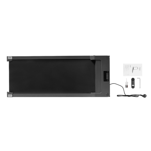 Gemotoriseerde loopband Draagbaar plat loopbandapparaat met afstandsbediening en installatievrij scherm Gemotoriseerde loopband Draagbaar plat loopbandapparaat met afstandsbediening en installatievrij scherm