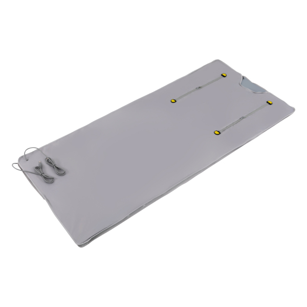 Infrarood saunadeken Saunazak Lichaamsvormende deken 2-zonecontroller Professionele ontgiftingsbehandeling Anti-aging schoonheidsmachine Zilver Infrarood saunadeken Saunazak Lichaamsvormende deken 2-zonecontroller Professionele ontgiftingsbehandeling Anti-aging schoonheidsmachine Zilver