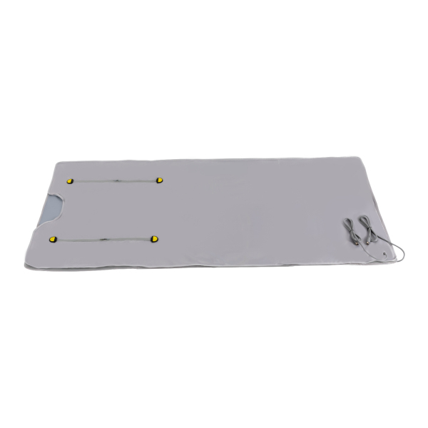 Infrarood saunadeken Saunazak Lichaamsvormende deken 2-zonecontroller Professionele ontgiftingsbehandeling Anti-aging schoonheidsmachine Zilver Infrarood saunadeken Saunazak Lichaamsvormende deken 2-zonecontroller Professionele ontgiftingsbehandeling Anti-aging schoonheidsmachine Zilver