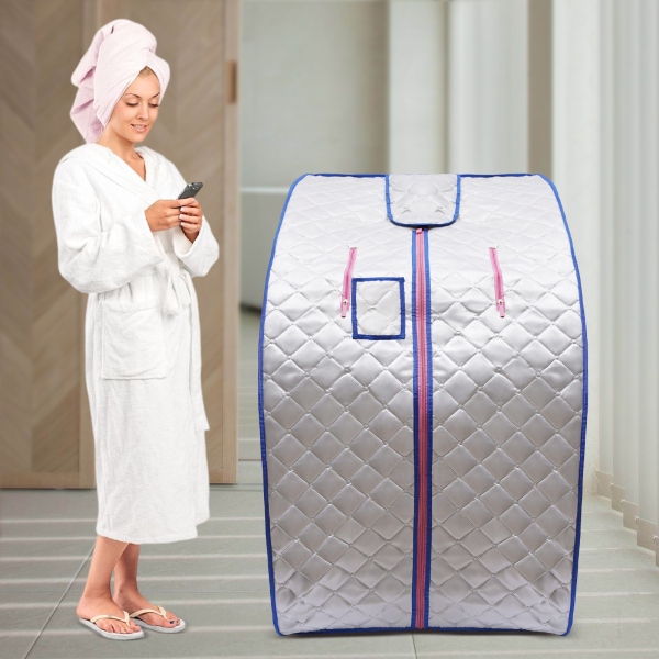 750W draagbare infrarood saunakachel Opvouwbare stoomsaunabox Droge saunakachel voor spa