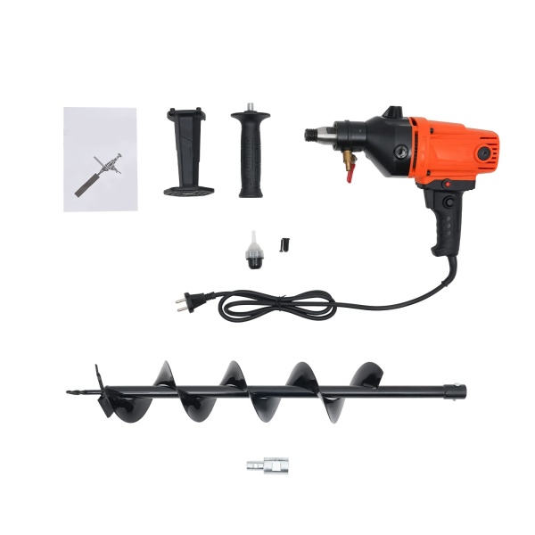 1900 W boor (geborstelde motor, inclusief boordiameter 120 mm) - Postboor met powerbit