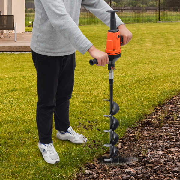 1900 W boor (geborstelde motor, inclusief boordiameter 120 mm) - Postboor met powerbit