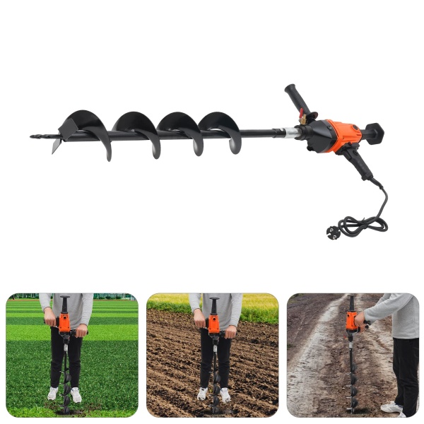 1900 W boor (geborstelde motor, inclusief boordiameter 120 mm) - Postboor met powerbit