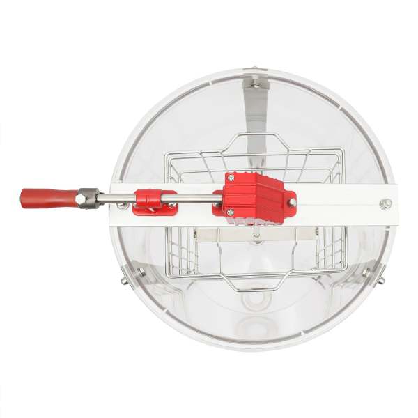 Handmatige honingextractor van acryl met 2 frames Bee Honey Extractor Centrifuge voor imkersaccessoires Handmatige honingextractor van acryl met 2 frames Bee Honey Extractor Centrifuge voor imkersaccessoires