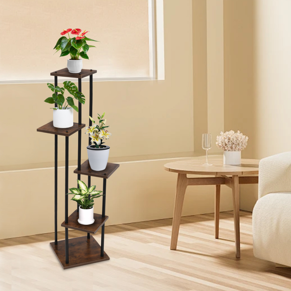 Plantenstandaard, 5-tier plantenstandaard, Plant Display Stand