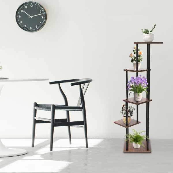 Plantenstandaard, 5-tier plantenstandaard, Plant Display Stand