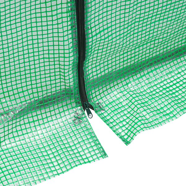 200x77x170cm Plantenkas, Kasset met Raam, Kas voor Buiten - Groen