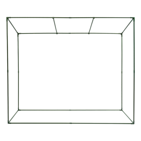 200x77x170cm Plantenkas, Kasset met Raam, Kas voor Buiten - Groen