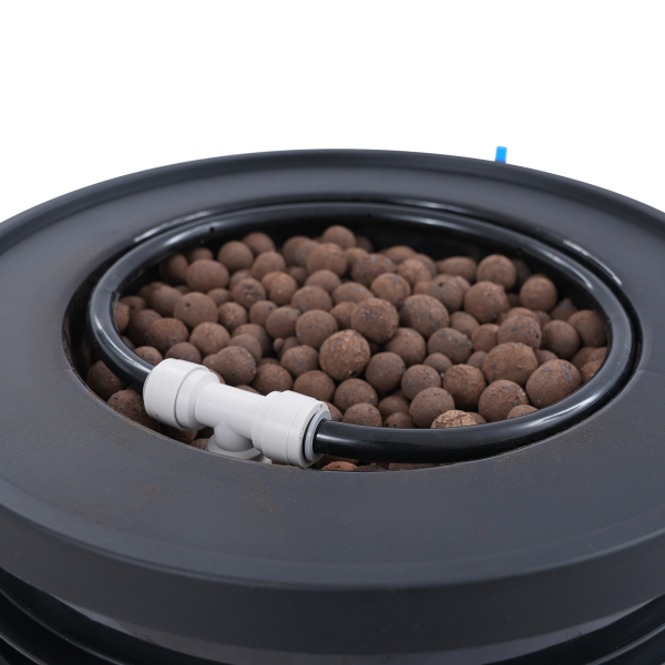 2 stuks Hydroponisch teeltsysteem, 5-Gallon Diepwatercultuur met luchtpomp, mechanisme van diepwaterteelt 2 stuks Hydroponisch teeltsysteem, 5-Gallon Diepwatercultuur met luchtpomp, mechanisme van diepwaterteelt