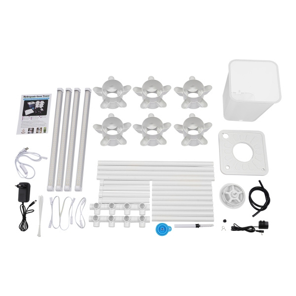 Verticale hydrocultuur kweekset, hydrocultuur kweekset, verticale planter-kiemkit