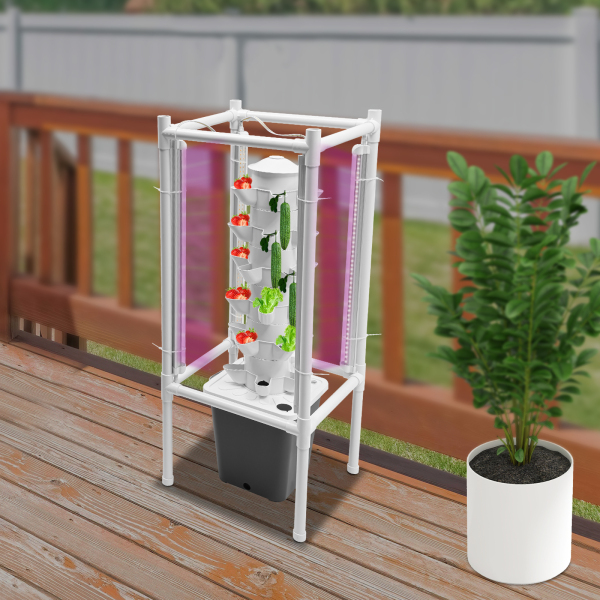 Hydroponics Verticale Groeikit, Hydroponische Groeikit, Verticale Planter Ontkiemingskit Hydroponics Verticale Groeikit, Hydroponische Groeikit, Verticale Planter Ontkiemingskit