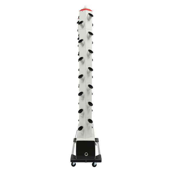 Hydroponics Verticale Groeikit Hydroponic Groeikit Verticale Planter Ontkiemingskit 31,5*7,87*64,96in Voor Bladgroenten Witte Basis