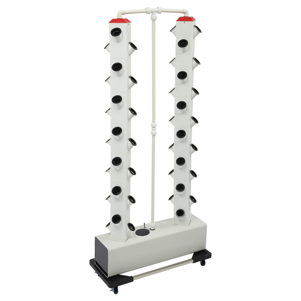 Hydroponics Verticale Groeikit Hydroponic Groeikit Verticale Planter Ontkiemingskit 31,5*7,87*64,96in Voor Bladgroenten Witte Basis