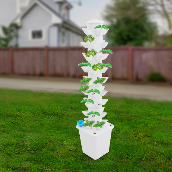 Hydroponic Tower Growing Mechanism, Hydroponic Growing Kit, 45-Pod Hydroponic Mechanism