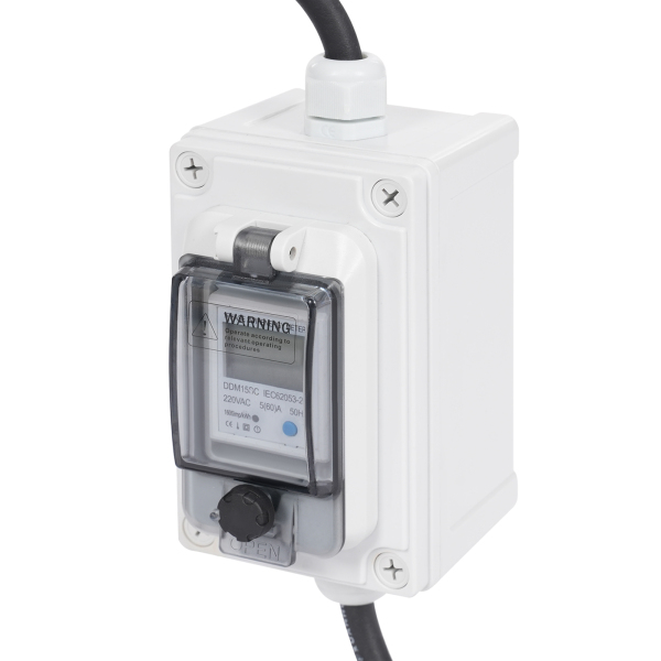 16A HRDQ-01 H07RN-F 3*1.5mm² Mobiele Digitale Elektriciteitsmeter, Draagbare Digitale LED Elektriciteitsmeter, Digitale LED Display Meter 16A HRDQ-01 H07RN-F 3*1.5mm² Mobiele Digitale Elektriciteitsmeter, Draagbare Digitale LED Elektriciteitsmeter, Digitale LED Display Meter