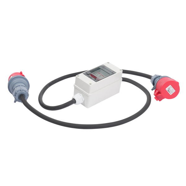 H07RN-F 5*2.5mm² 5P 32A Plug 3P 16A Circuit Breaker 5P 16A Connector Hoge Stroom Adapter, Hoge Stroom Adapter met Circuit Breaker, Stroom Adapter