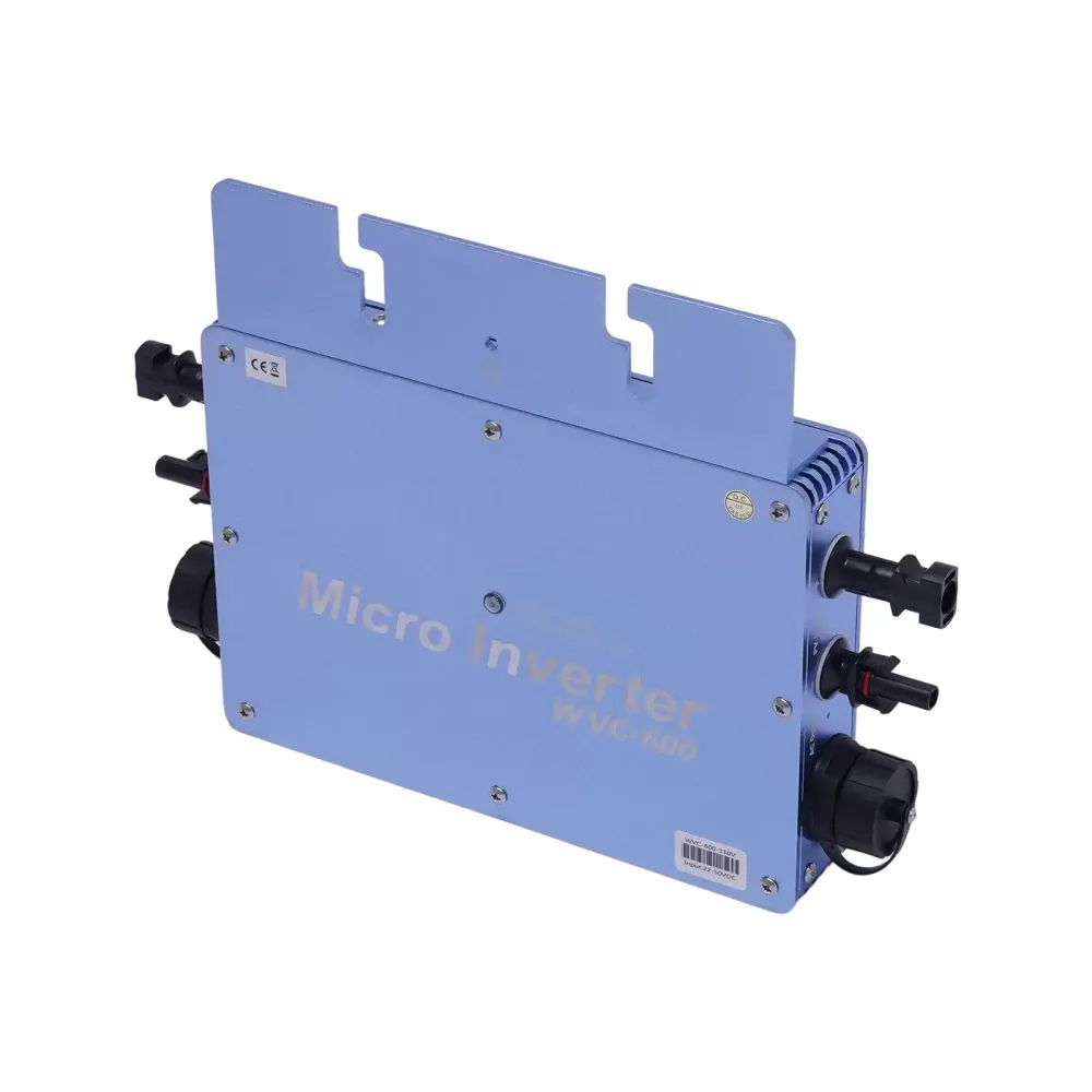 Omvormer WVC-600W LCD Grid Tie Micro-omvormer Waterdicht IP65 Zonnepaneel Balkon Krachtcentrale MPPT Socket Systeem