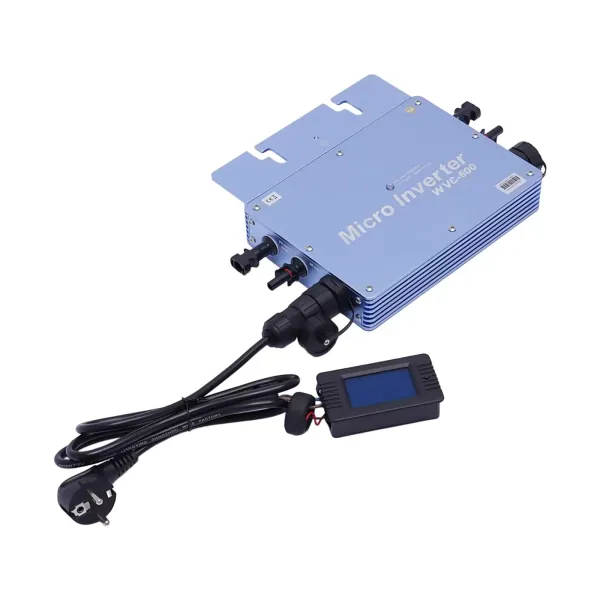 Omvormer WVC-600W LCD Grid Tie Micro-omvormer Waterdicht IP65 Zonnepaneel Balkon Krachtcentrale MPPT Socket Systeem Omvormer WVC-600W LCD Grid Tie Micro-omvormer Waterdicht IP65 Zonnepaneel Balkon Krachtcentrale MPPT Socket Systeem