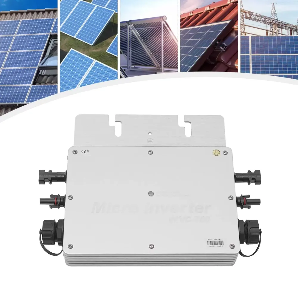MPPT Micro-zonne-omvormer IP65 waterdicht voor 700W zonnepanelen