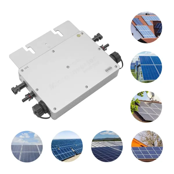 MPPT Micro-zonne-omvormer IP65 waterdicht voor 700W zonnepanelen