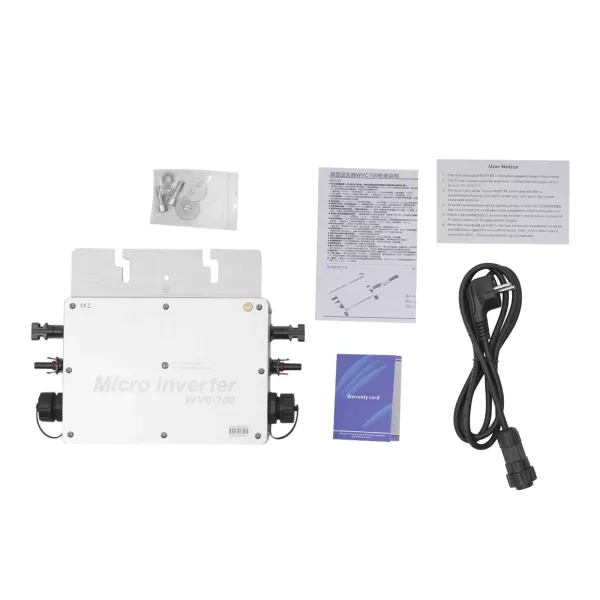 MPPT Micro-zonne-omvormer IP65 waterdicht voor 700W zonnepanelen