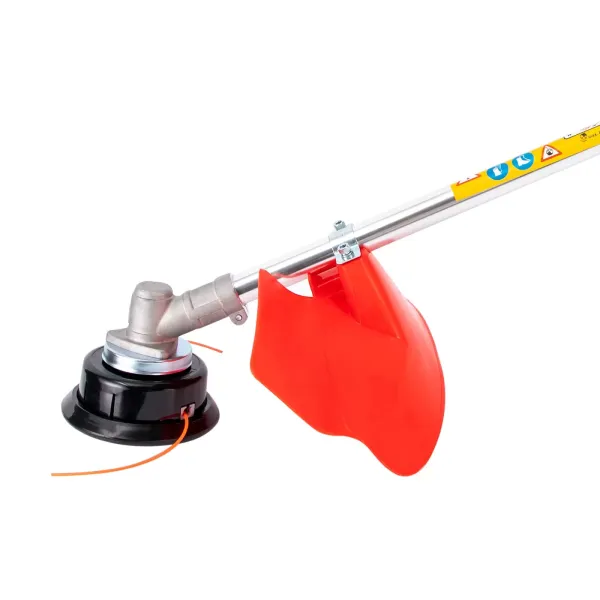 Benzinegrasmaaier 4 in 1 multitool 52 CC Professionele riem inclusief verlengstuk Combigereedschap Heggenschaar Combisysteem 2-takt grasmaaier