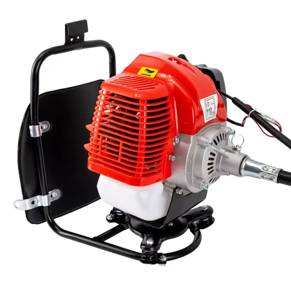 Benzinegrasmaaier 4 in 1 multitool 52 CC Professionele riem inclusief verlengstuk Combigereedschap Heggenschaar Combisysteem 2-takt grasmaaier