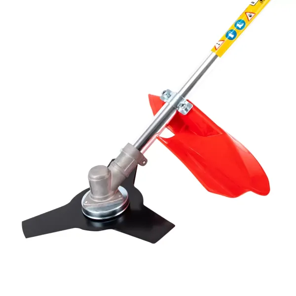 Benzinegrasmaaier 4 in 1 multitool 52 CC Professionele riem inclusief verlengstuk Combigereedschap Heggenschaar Combisysteem 2-takt grasmaaier
