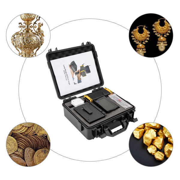 Ondergrondse metaaldetector met High Definition-scherm voor goud zilver koper AC100-240V (EU-stekker)