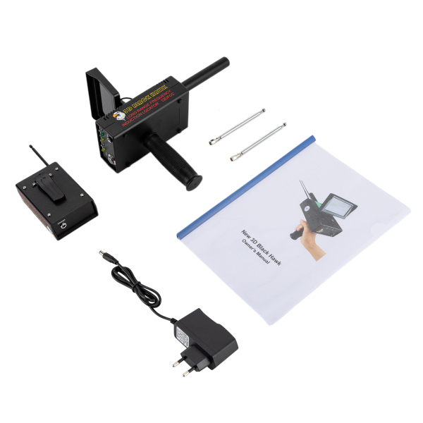 Metaaldetector Metaalzoeker, lange afstand 98,4ft ondergrondse gouddetector, 3D LED-display Metaaldetector Metaalzoeker, lange afstand 98,4ft ondergrondse gouddetector, 3D LED-display