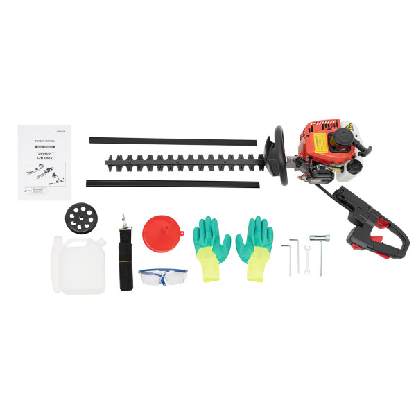Trimmer, heggenschaar, heggenschaar met dubbele rand Trimmer, heggenschaar, heggenschaar met dubbele rand