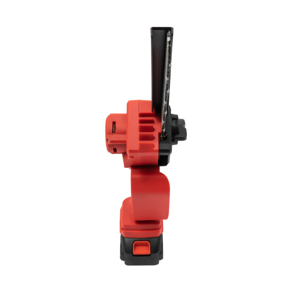 Mini-kettingzaag 8-inch draadloze kettingzaag 2x 2.0 batterij Handmatig oliesysteem Elektrische kettingzaag met één hand Elektrische boomzaag voor het zagen van tuinhout