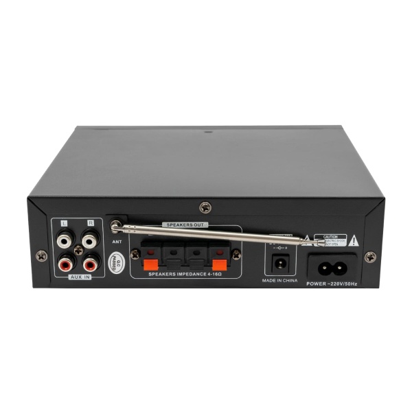 HiFi-stereoversterker - Digitale Bluetooth - FM-audioversterker - 12V/220V - 2CH Ingebouwde Bluetooth-versterker